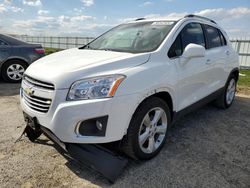 Salvage cars for sale from Copart Mcfarland, WI: 2016 Chevrolet Trax LTZ