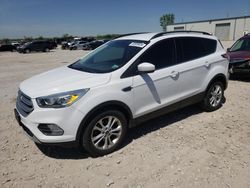 Salvage cars for sale at Kansas City, KS auction: 2017 Ford Escape SE