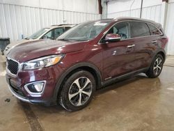 Salvage cars for sale at Franklin, WI auction: 2018 KIA Sorento EX
