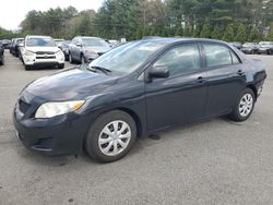 Salvage cars for sale from Copart Exeter, RI: 2010 Toyota Corolla Base