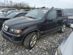 Salvage cars for sale at Candia, NH auction: 2006 BMW X5 4.4I