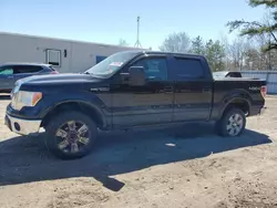 Salvage cars for sale at Lyman, ME auction: 2009 Ford F150 Supercrew