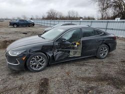 Salvage cars for sale from Copart Ontario Auction, ON: 2022 Hyundai Sonata SE