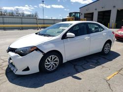 Toyota Corolla l salvage cars for sale: 2017 Toyota Corolla L