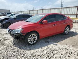 Salvage cars for sale at Haslet, TX auction: 2017 Nissan Sentra S