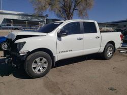 Salvage cars for sale at Albuquerque, NM auction: 2019 Nissan Titan SV