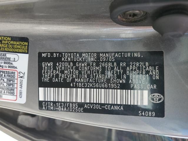 2006 Toyota Camry LE