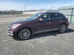 Salvage cars for sale at Ottawa, ON auction: 2017 Infiniti QX50