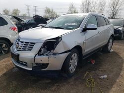 Salvage cars for sale at Elgin, IL auction: 2015 Cadillac SRX Luxury Collection