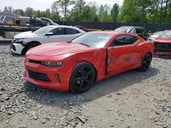 Salvage cars for sale at Waldorf, MD auction: 2018 Chevrolet Camaro LT