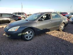 Honda Accord EX salvage cars for sale: 2005 Honda Accord EX