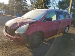 Salvage cars for sale at Denver, CO auction: 2006 Honda Odyssey LX