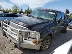 Salvage cars for sale at Portland, OR auction: 2007 Ford F250 Super Duty