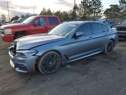 BMW 5 Series Vehiculos salvage en venta: 2018 BMW 530 XI