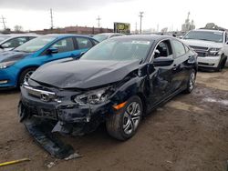 Honda salvage cars for sale: 2017 Honda Civic LX