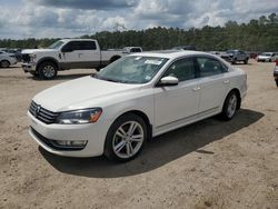 Salvage cars for sale from Copart Greenwell Springs, LA: 2014 Volkswagen Passat SEL