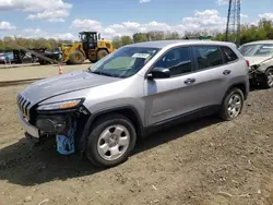 Salvage cars for sale from Copart Windsor, NJ: 2017 Jeep Cherokee Sport