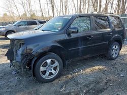 Salvage cars for sale from Copart Candia, NH: 2013 Honda Pilot EXL