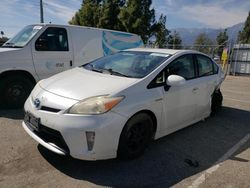 Salvage cars for sale from Copart Rancho Cucamonga, CA: 2012 Toyota Prius