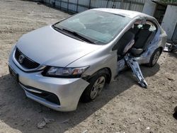Salvage cars for sale from Copart Arlington, WA: 2013 Honda Civic LX