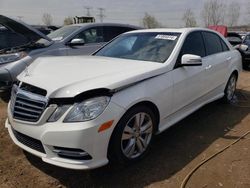 Salvage cars for sale from Copart Elgin, IL: 2013 Mercedes-Benz E 400 Hybrid