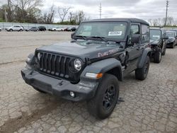 Jeep salvage cars for sale: 2019 Jeep Wrangler Sport