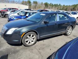 Salvage cars for sale at Exeter, RI auction: 2010 Mercury Milan Premier