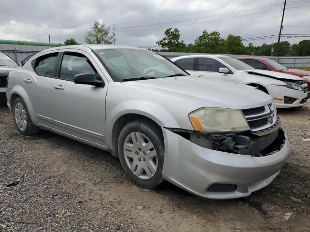 2012 Dodge Avenger SE