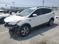 Salvage cars for sale from Copart Sun Valley, CA: 2015 Ford Escape SE