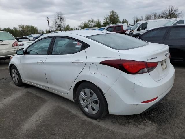 2016 Hyundai Elantra SE