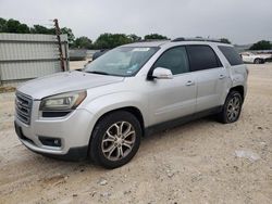 Salvage cars for sale at New Braunfels, TX auction: 2013 GMC Acadia SLT-1