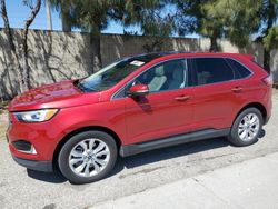 Rental Vehicles for sale at auction: 2021 Ford Edge Titanium