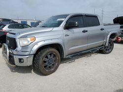 Salvage trucks for sale at Haslet, TX auction: 2016 Toyota Tundra Crewmax SR5