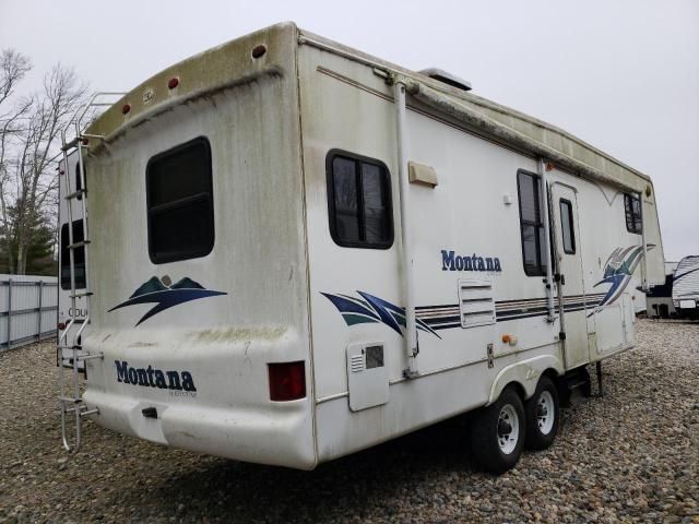 2001 Montana Travel Trailer