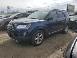 Vehiculos salvage en venta de Copart Chicago Heights, IL: 2016 Ford Explorer XLT