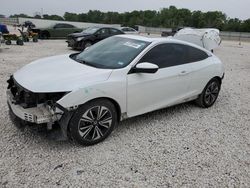 Salvage cars for sale at New Braunfels, TX auction: 2017 Honda Civic EX