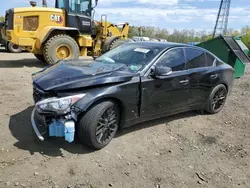 Salvage cars for sale at Windsor, NJ auction: 2015 Infiniti Q50 Base