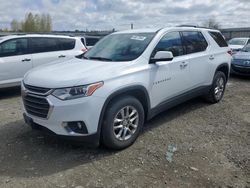 Salvage cars for sale from Copart Arlington, WA: 2019 Chevrolet Traverse LT