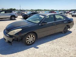 Salvage cars for sale from Copart Arcadia, FL: 2002 Lexus ES 300