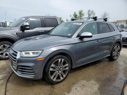 Audi sq5 salvage cars for sale: 2018 Audi SQ5 Premium Plus
