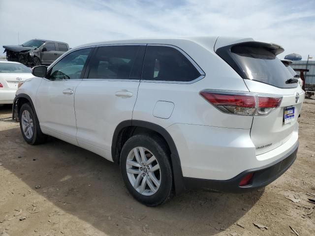 2016 Toyota Highlander LE