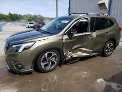 Salvage cars for sale at Apopka, FL auction: 2022 Subaru Forester Touring