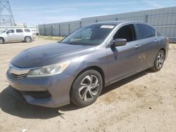 Salvage cars for sale from Copart Adelanto, CA: 2016 Honda Accord LX