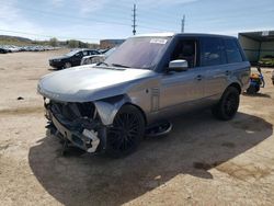 Salvage cars for sale from Copart Colorado Springs, CO: 2011 Land Rover Range Rover HSE Luxury