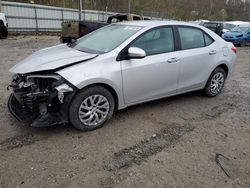 Salvage cars for sale from Copart Hurricane, WV: 2019 Toyota Corolla L