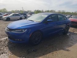 Salvage cars for sale from Copart Louisville, KY: 2015 Chrysler 200 S