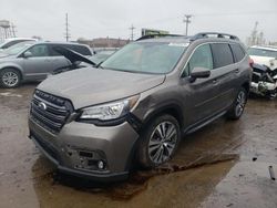 Salvage cars for sale at Chicago Heights, IL auction: 2021 Subaru Ascent Limited