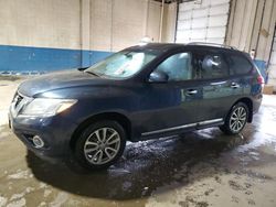 Nissan salvage cars for sale: 2015 Nissan Pathfinder S