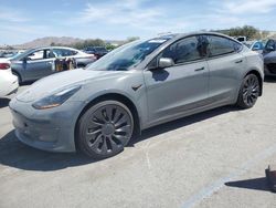Salvage cars for sale from Copart Las Vegas, NV: 2022 Tesla Model 3