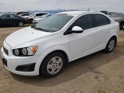 Salvage cars for sale from Copart Adelanto, CA: 2013 Chevrolet Sonic LS